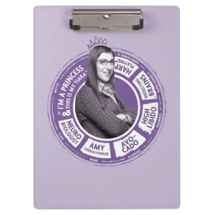 Carpeta De Pinza Amy Farrah Fowler Info Graphic