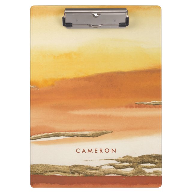 Carpeta De Pinza Añada su ámbar dorado el | conocido I Ver. Pri (Anverso)