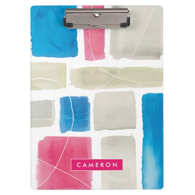 Carpeta De Pinza Añada su impresión abstracta del | Comares III (Anverso)