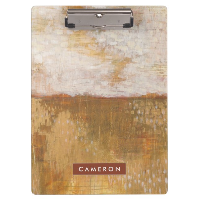 Carpeta De Pinza Añada su impresión el | ambarina conocida del (Anverso)