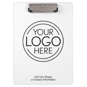 Carpeta De Pinza Añadir el logotipo corporativo moderno Minimalista