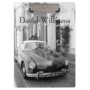 Carpeta De Pinza Añadir nombre Carro clásico Karmann Ghia