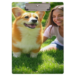 Carpeta De Pinza Añadir Personalizar Mascota de foto personalizada