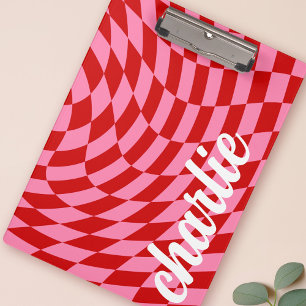 Carpeta De Pinza Anclaje de onda giratoria de tablero de ajedrez re