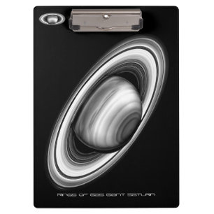 Carpeta De Pinza Anillos de Saturno gigante de gas - Sistema solar
