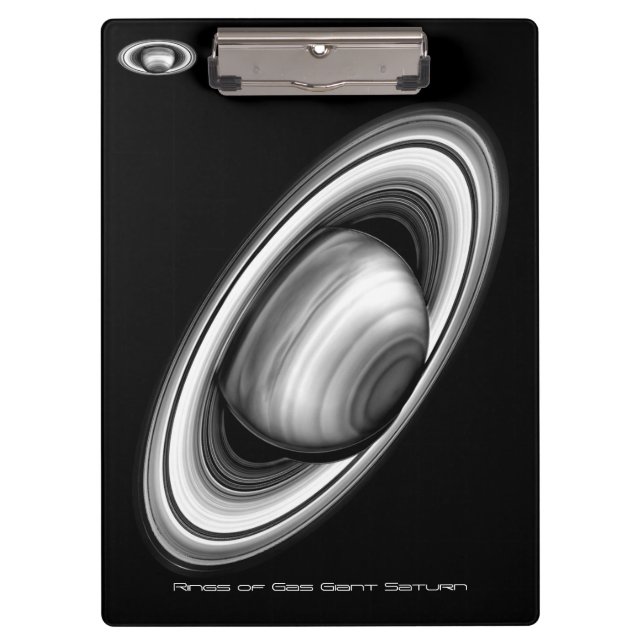 Carpeta De Pinza Anillos de Saturno Gigante de Gas - Sistema solar (Anverso)