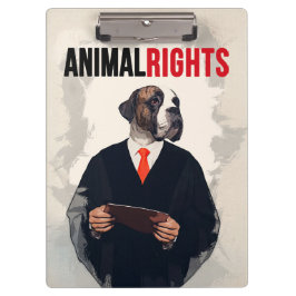 Carpeta De Pinza Animal Rights