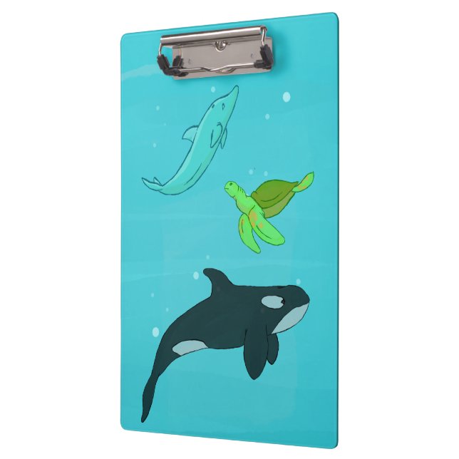 Carpeta De Pinza Animales del mar (Izquierda)