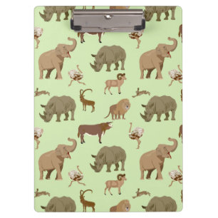 Carpeta De Pinza Animales salvajes