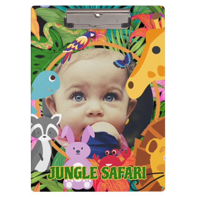 Carpeta De Pinza Aniversario del Safari de la Selva Animal Zoológic (Anverso)