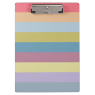 Carpeta De Pinza Ann Arbor Pastel Chalk Stripes