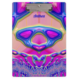 Carpeta De Pinza ¡ANTHEA ~ BIZARRE 3D! ~ Azul rosa Verde original