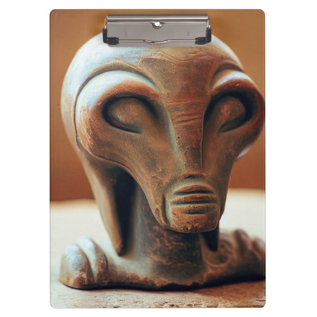 Carpeta De Pinza Antigua estatua de Alien (Anverso)