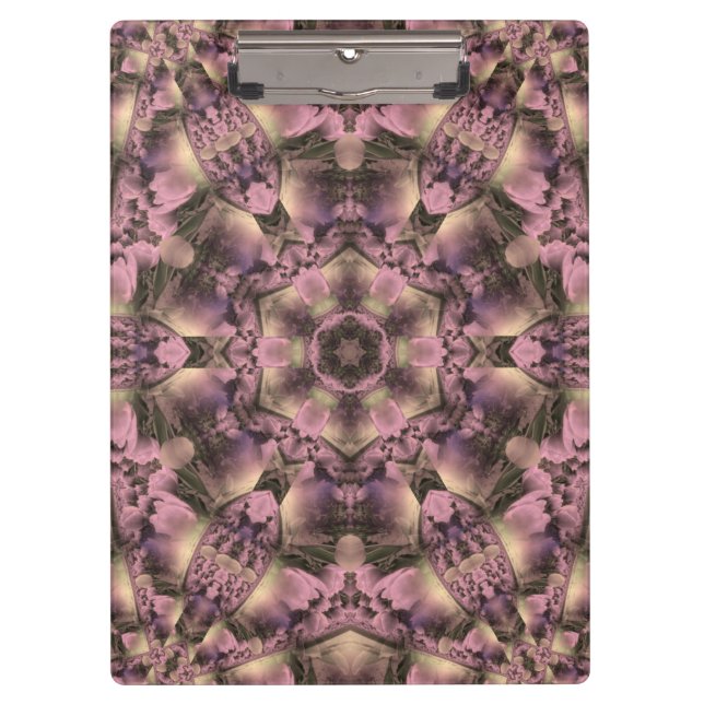 Carpeta De Pinza Antigüedad rosada victoriana (Anverso)