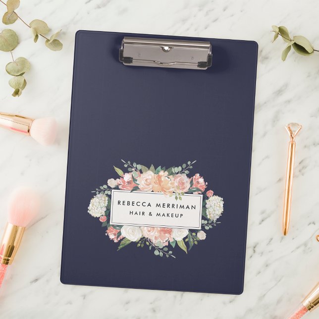 Carpeta De Pinza Antiguo Rubor Floral y Marina (Subido por el creador)