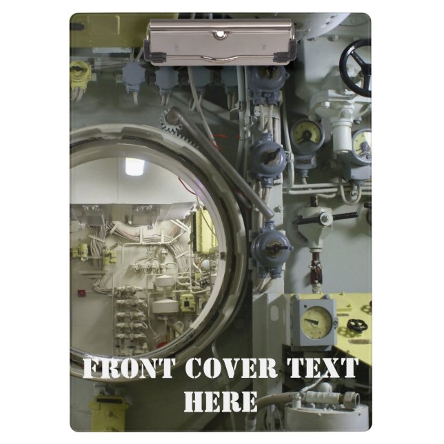 Carpeta De Pinza antiguo submarino retro (Anverso)