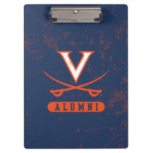 Carpeta De Pinza Antiguos Alumnos de Virginia Cavaliers Angustiados