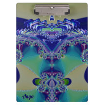 ¡ANYA ~ WOW! ¡EXTRAÑO! Azul amarillo Aqua y verde