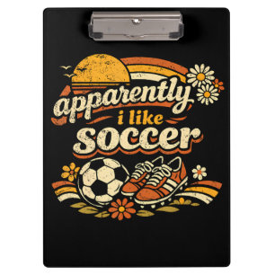 Carpeta De Pinza Aparentemente Me Gusta el Fútbol