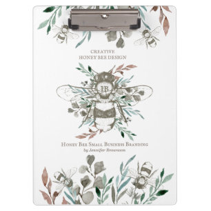 Carpeta De Pinza Apicultor Rústico Abeja de Miel Creativa Apiario