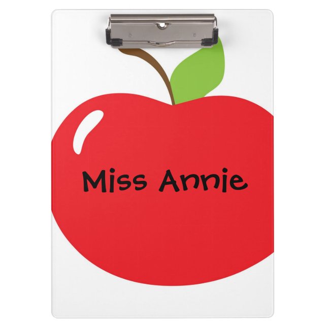 Carpeta De Pinza Apple para el profesor (Anverso)