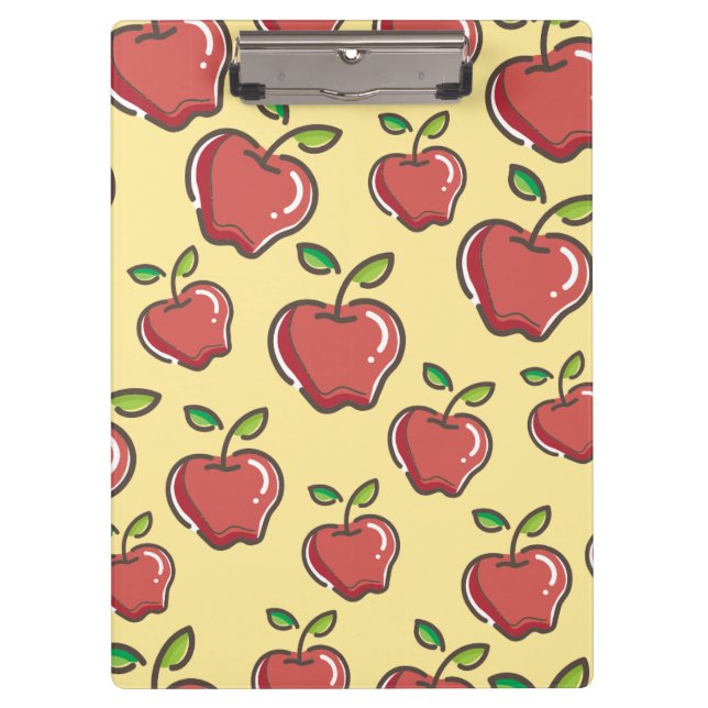 Carpeta De Pinza Apple Rojo (Anverso)