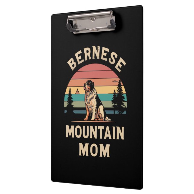Carpeta De Pinza Apreciar tu amor: Mamá Perro de Montaña de Bernese (Izquierda)