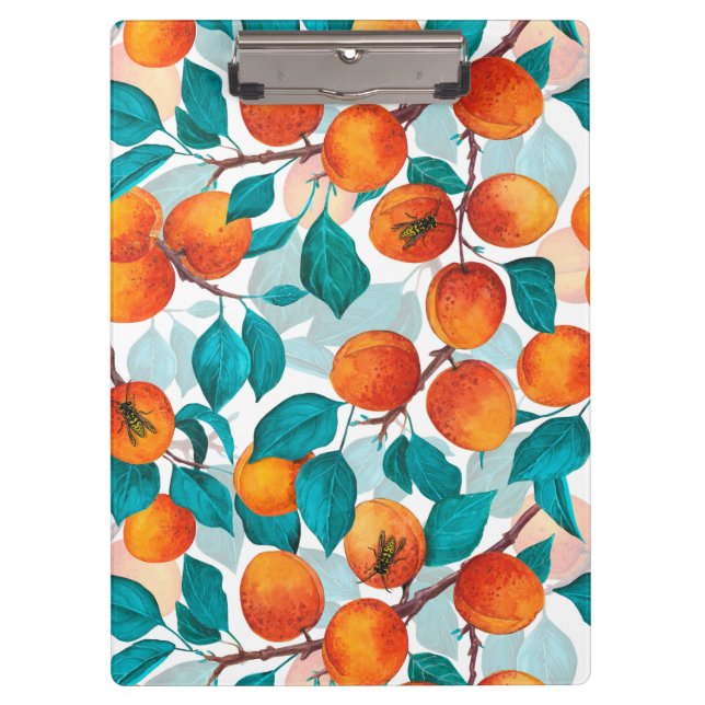Carpeta De Pinza Apricot garden 4 (Anverso)