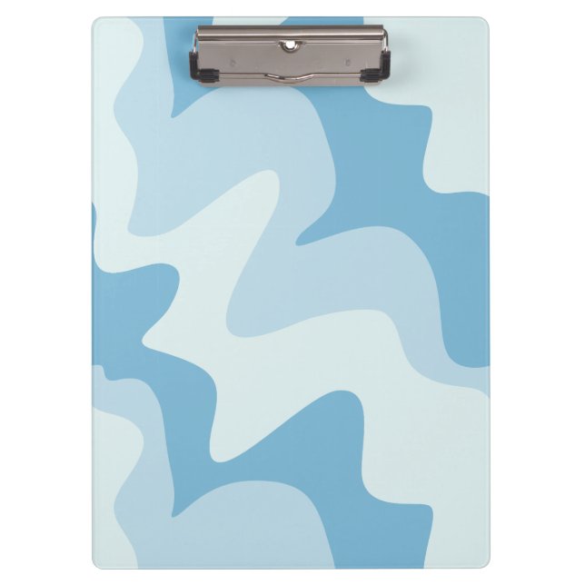 Carpeta De Pinza Aqua Focus Blue Tones (Anverso)