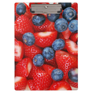 Carpeta De Pinza Arándanos y fresas