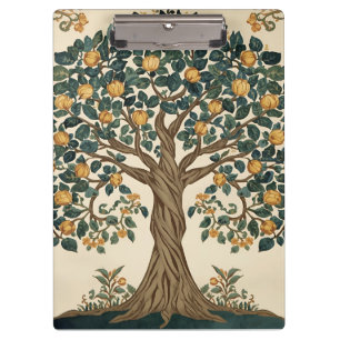 Carpeta De Pinza Árbol de la Vida Vintage Pre-Rafaelita de William 