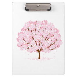 Carpeta De Pinza Árbol Sakura en pleno florecimiento - Elegante dis