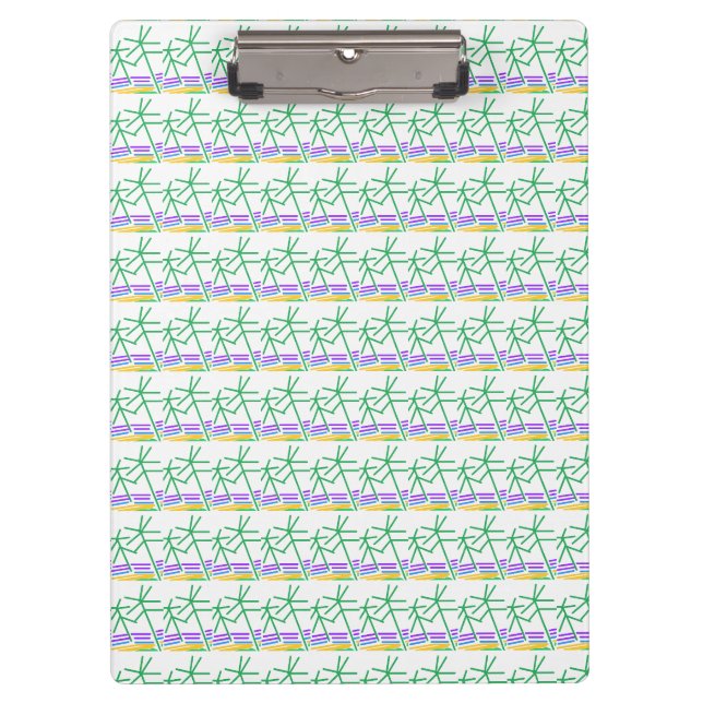 Carpeta De Pinza Árboles de playa (Anverso)