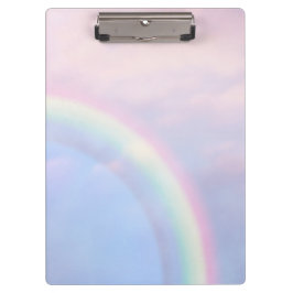 Carpeta De Pinza Arcoiris de esperanza - pastel,