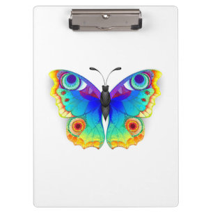 Carpeta De Pinza Arcoiris mariposa Peacock Eye