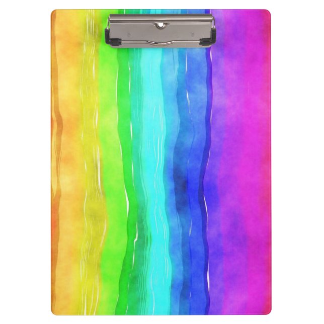 Carpeta De Pinza Arcoiris pintado (Anverso)