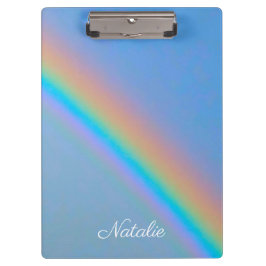 Carpeta De Pinza Arcoiris real natural personalizado