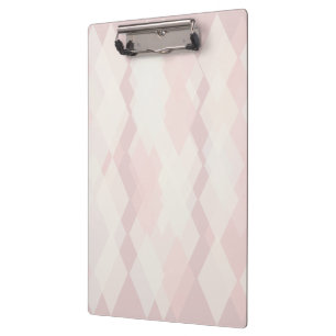 Carpeta De Pinza Argyle confuso en colores suaves