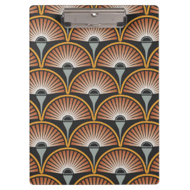 Carpeta De Pinza Art Deco Jazz Age Sunset Jukebox