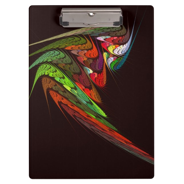 Carpeta De Pinza Arte abstracto de Chameleon (Anverso)