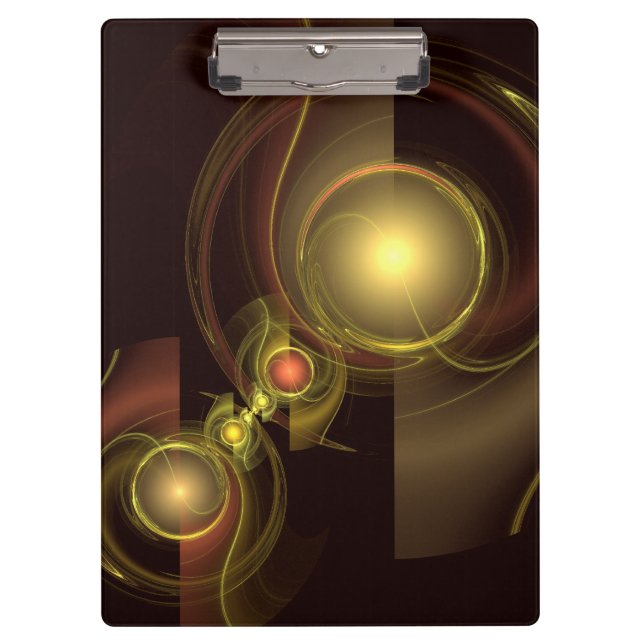 Carpeta De Pinza Arte abstracto de conexión íntima (Anverso)