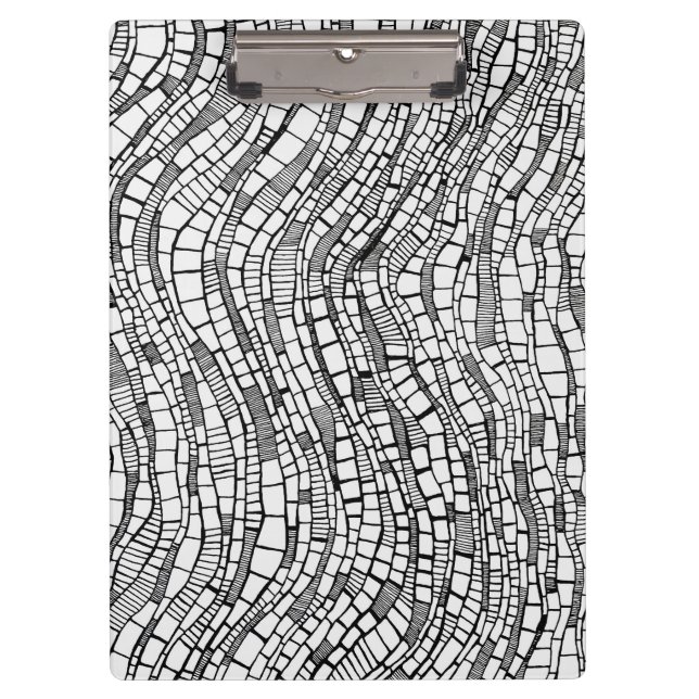 Carpeta De Pinza Arte abstracto formas geométricas (Anverso)