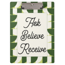 Arte abstracto geométrico verde blanco