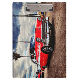 Carpeta De Pinza Arte acuático de Chevrolet Bel Air de 1956