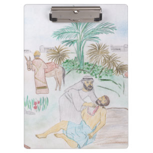Carpeta De Pinza Arte cristiano El buen samaritano