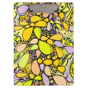 Carpeta De Pinza Arte de patrón pintado a mano y digitalmente 13