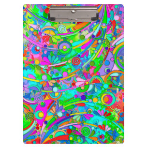 Carpeta De Pinza Arte de patrón pintado a mano y digitalmente 18