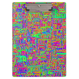 Carpeta De Pinza Arte de patrón pintado a mano y digitalmente 42