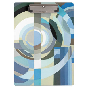 Carpeta De Pinza Arte Deco Vintage Pochoir Formas Geométricas Jazz