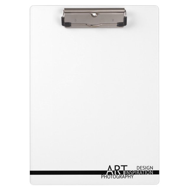 Carpeta De Pinza Arte. Diseño. Fotografía. Inspiración. Tablero (Anverso)